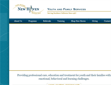 Tablet Screenshot of newhavenyfs.org